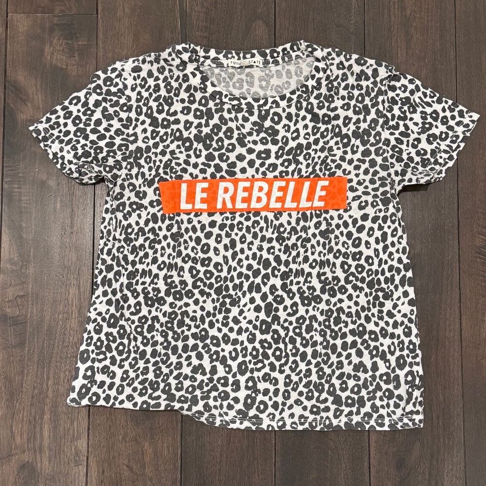 Le Rebelle Leopard Shirt by Future State - Women's Small